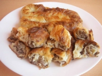 Kıymalı Sarıyer Böreği Kıymalı Sarıyer Böreği