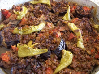 Fırında Kıymalı Patlıcan Fırında Kıymalı Patlıcan