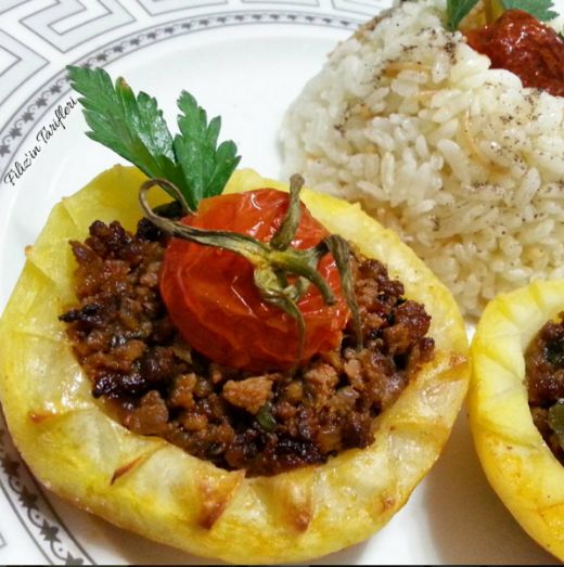 Kıymalı Patates Dolması Tarifi ve Malzemeleri