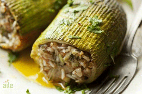 Kıymalı Kabak Dolması