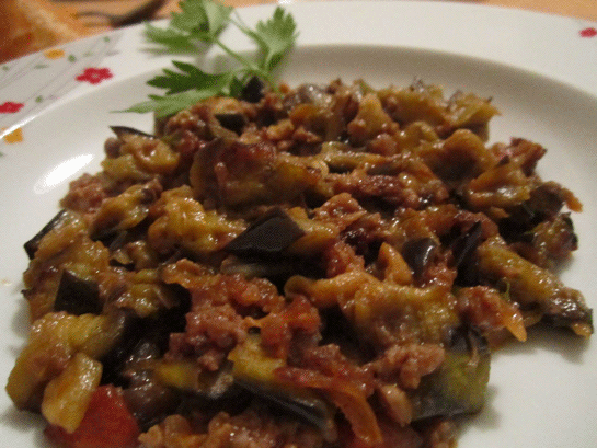 Kıymalı Patlıcan Oturtma